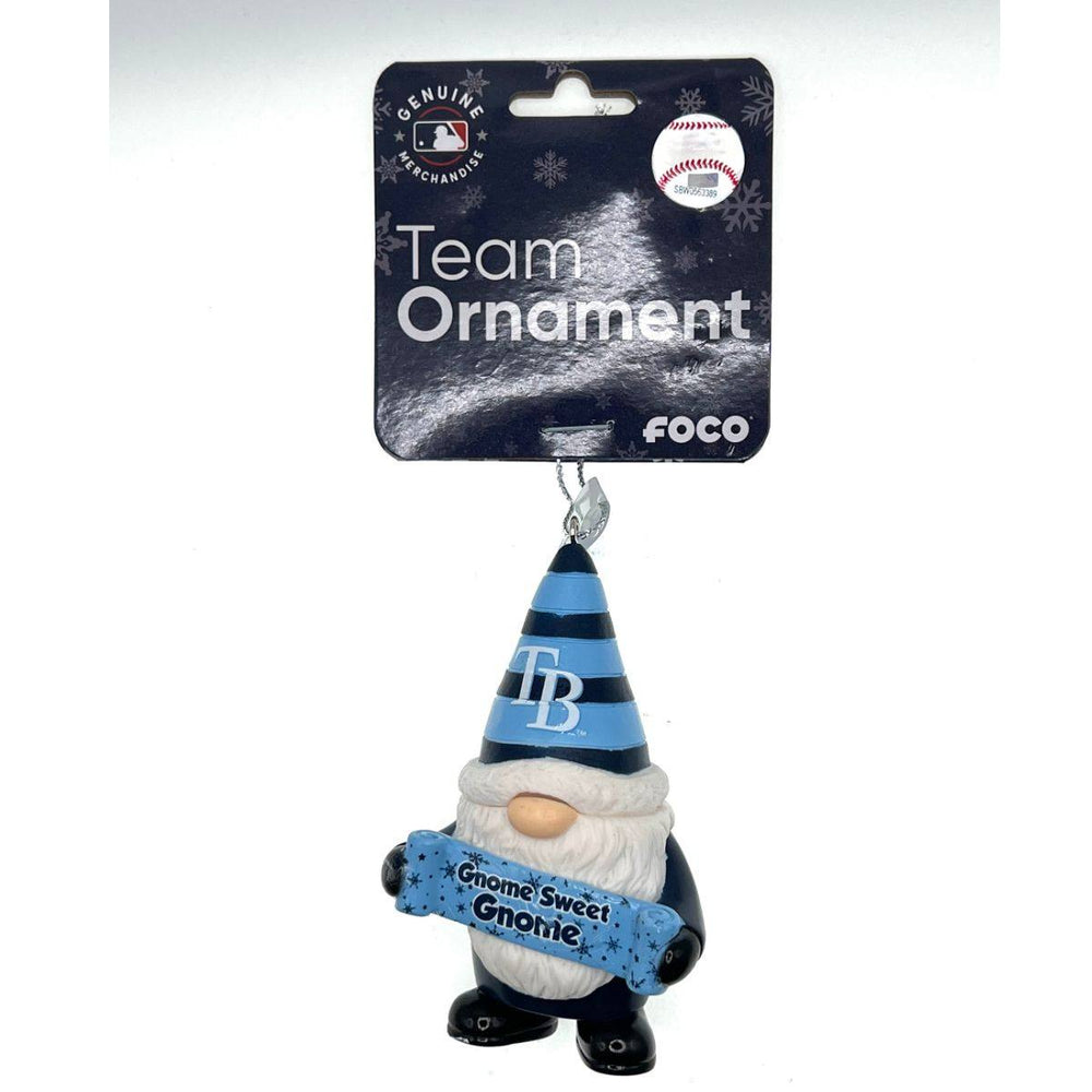 RAYS GNOME SWEET GNOME HOLIDAY ORNAMENT - The Bay Republic | Team Store of the Tampa Bay Rays & Rowdies