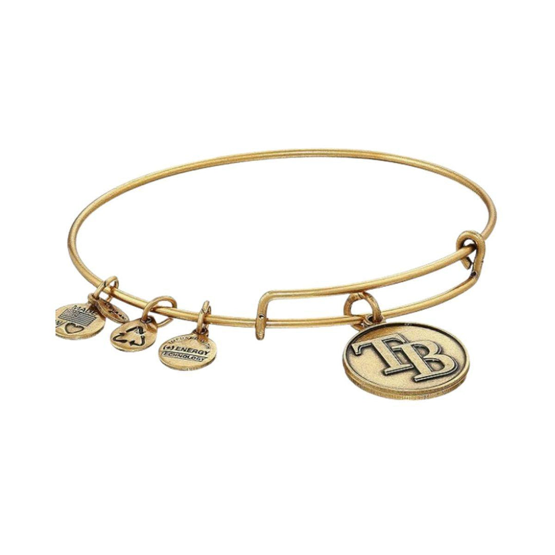 RAYS GOLD ALEX AND ANI TB BRACELET - The Bay Republic | Team Store of the Tampa Bay Rays & Rowdies