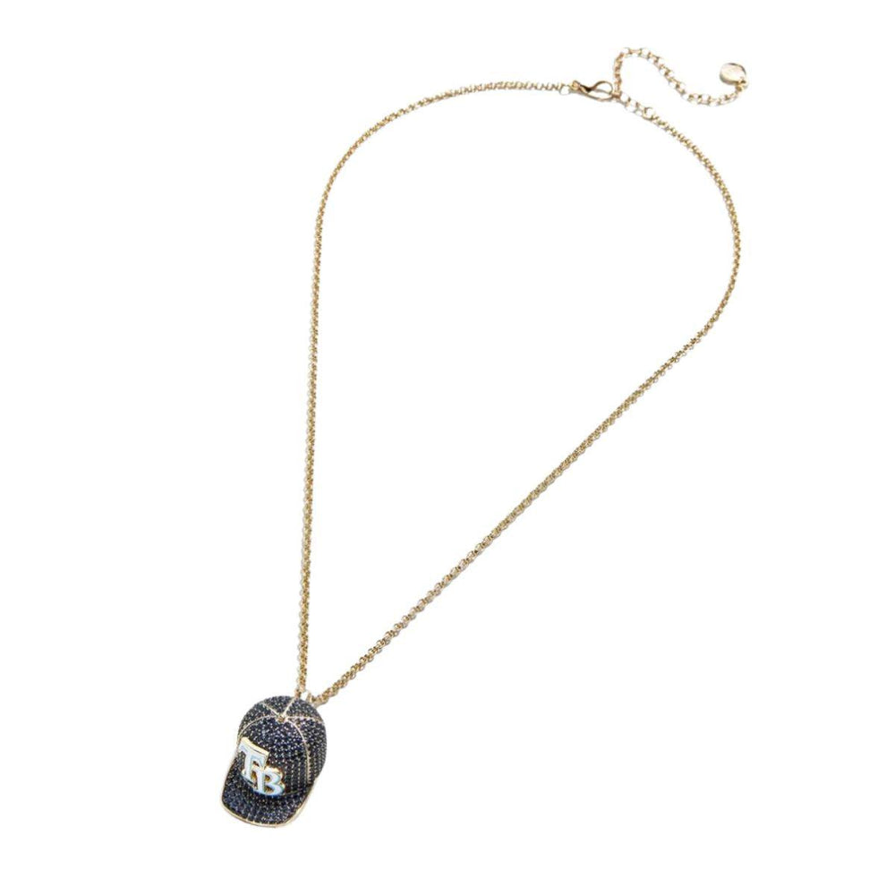 RAYS GOLD BASEBALL HAT CHARM BAUBLEBAR NECKLACE - The Bay Republic | Team Store of the Tampa Bay Rays & Rowdies