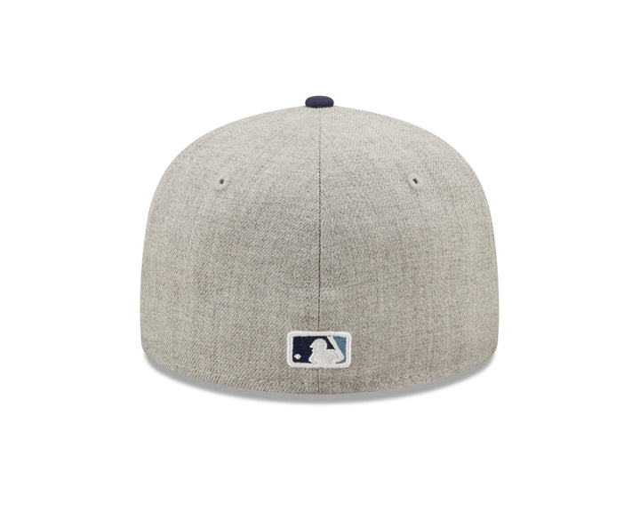 RAYS GREY AND BLUE TB 5950 NEW ERA FITTED CAP - The Bay Republic | Team Store of the Tampa Bay Rays & Rowdies