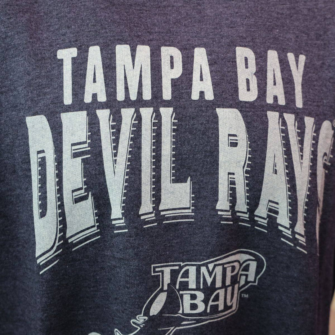 RAYS GREY DEVIL RAYS DARIUS RUCKER COLLECTION CREWNECK SWEATSHIRT - The Bay Republic | Team Store of the Tampa Bay Rays & Rowdies
