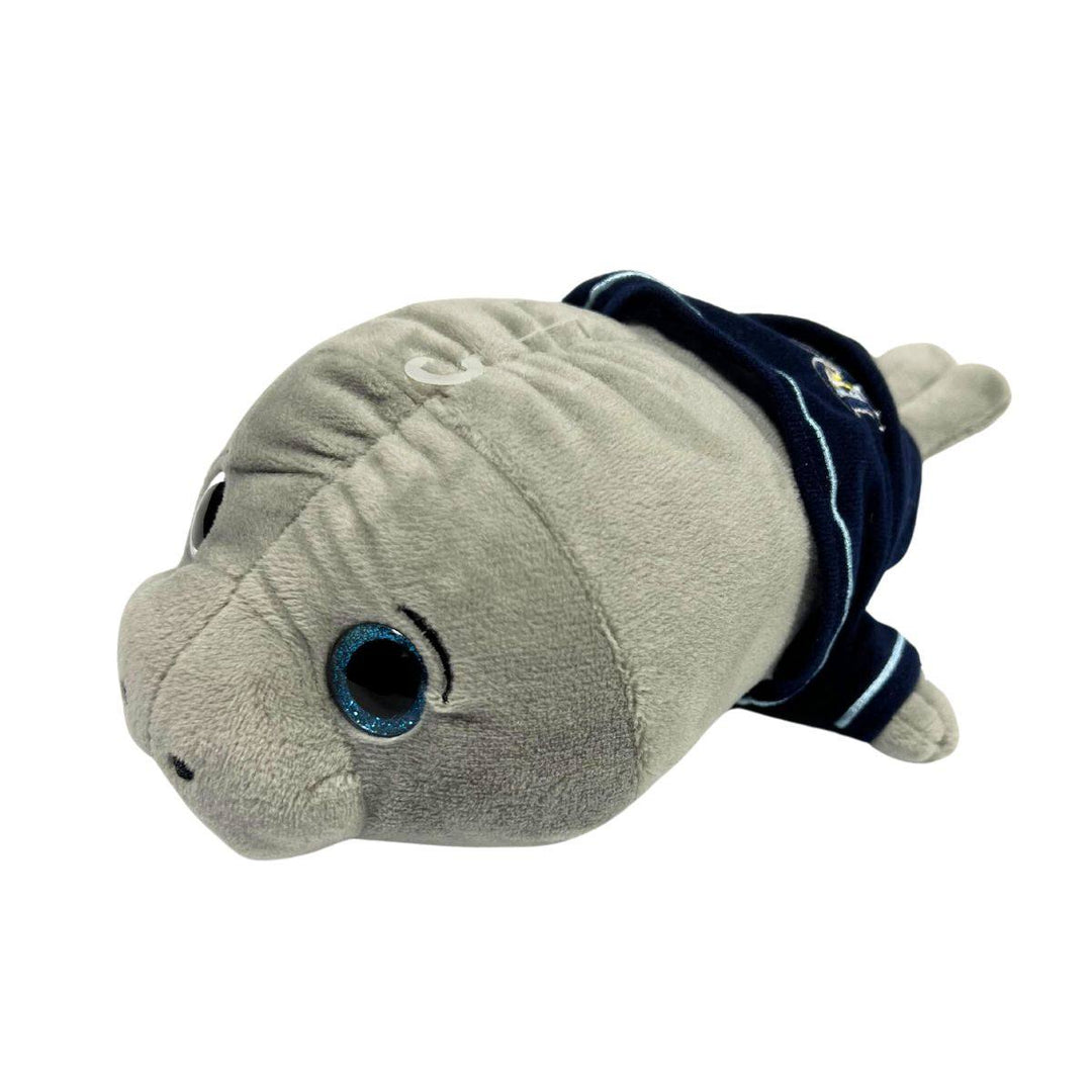RAYS GREY MANATEE PLUSH - The Bay Republic | Team Store of the Tampa Bay Rays & Rowdies