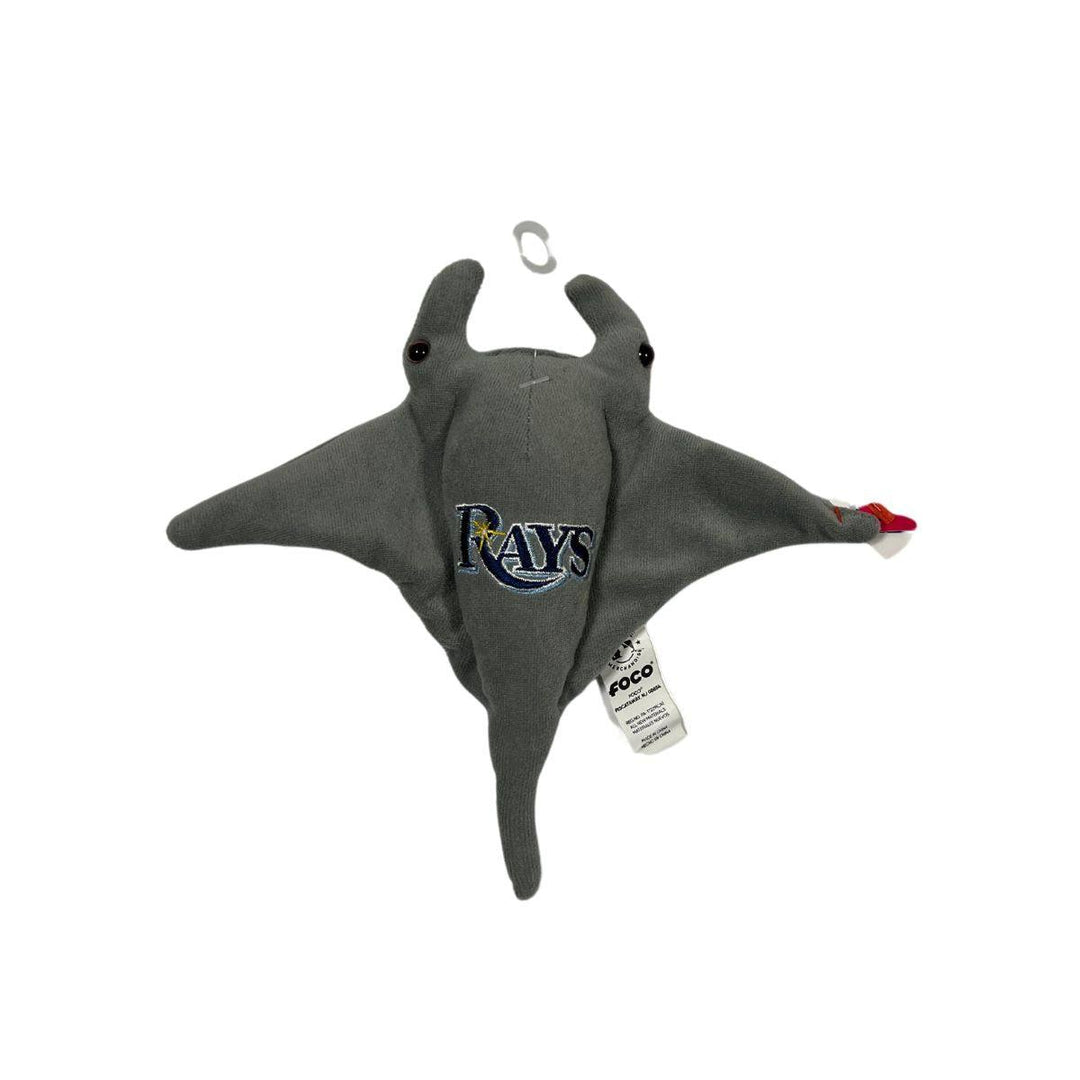 RAYS GREY SMALL TAMPA BAY RAY PLUSH - The Bay Republic | Team Store of the Tampa Bay Rays & Rowdies