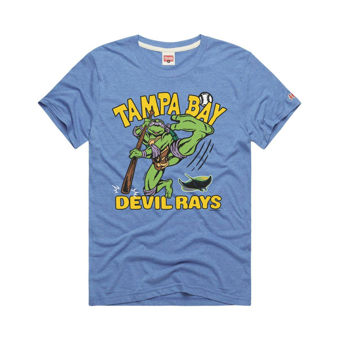 Rays Homage Blue Devil Rays TMNT Donatello T-Shirt - The Bay Republic | Team Store of the Tampa Bay Rays & Rowdies