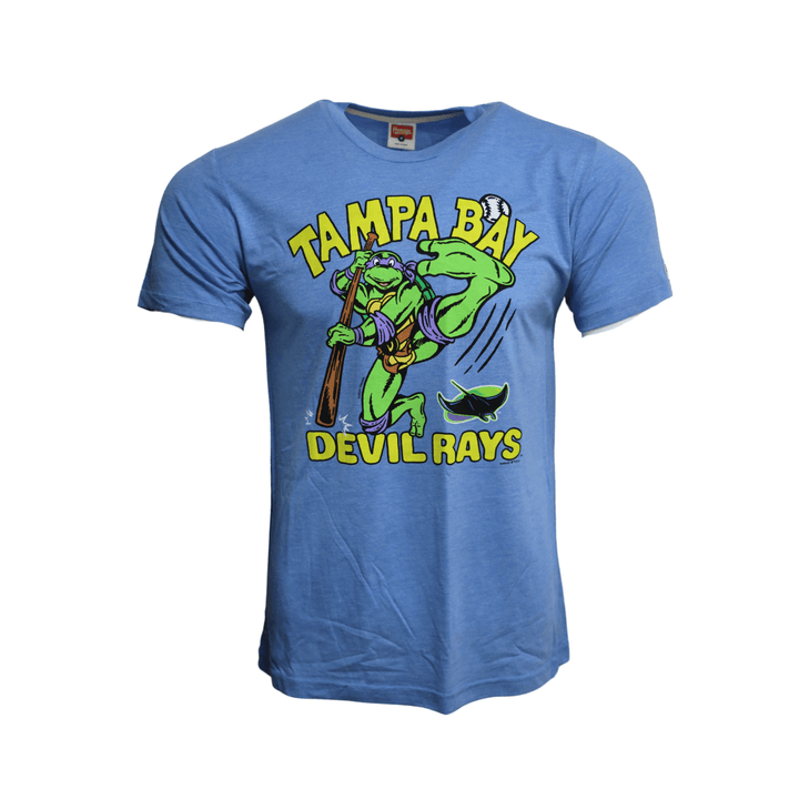 Rays Homage Blue Devil Rays TMNT Donatello T-Shirt - The Bay Republic | Team Store of the Tampa Bay Rays & Rowdies