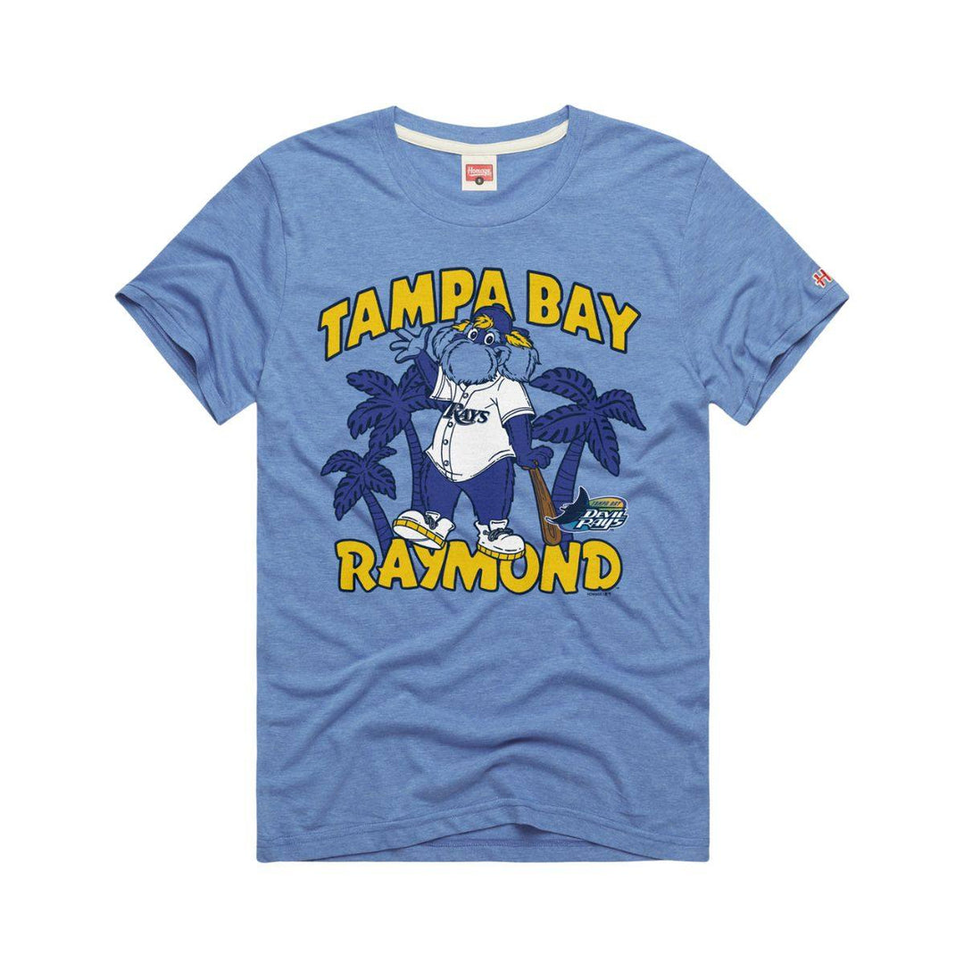 Rays Homage Blue Raymond Mascot T-Shirt - The Bay Republic | Team Store of the Tampa Bay Rays & Rowdies