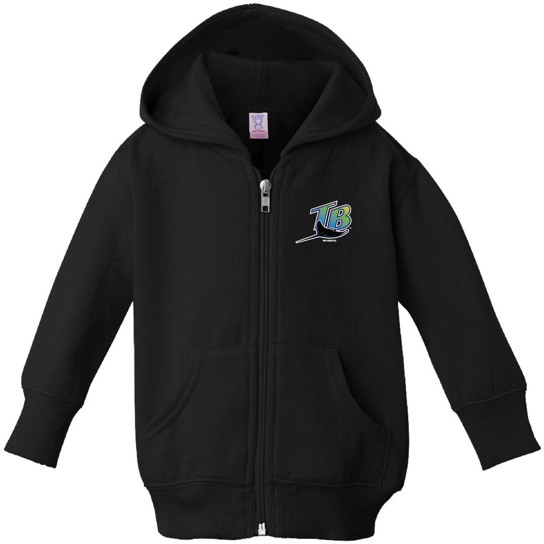 RAYS INFANT BLACK DEVIL RAYS ZIP UP HOODIE - The Bay Republic | Team Store of the Tampa Bay Rays & Rowdies