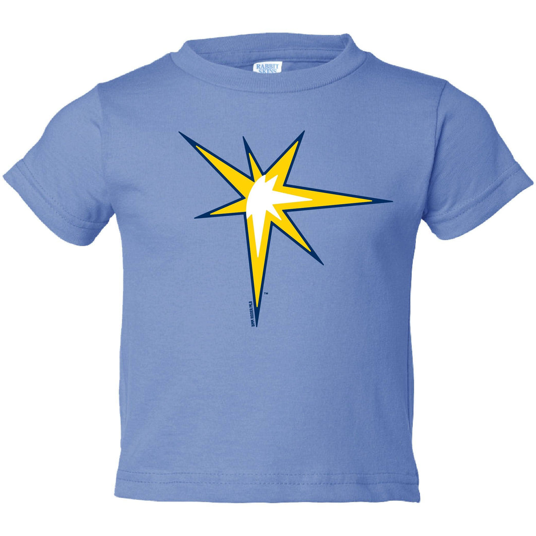 RAYS INFANT LIGHT BLUE BURST SHORT SLEEVE T-SHIRT - The Bay Republic | Team Store of the Tampa Bay Rays & Rowdies