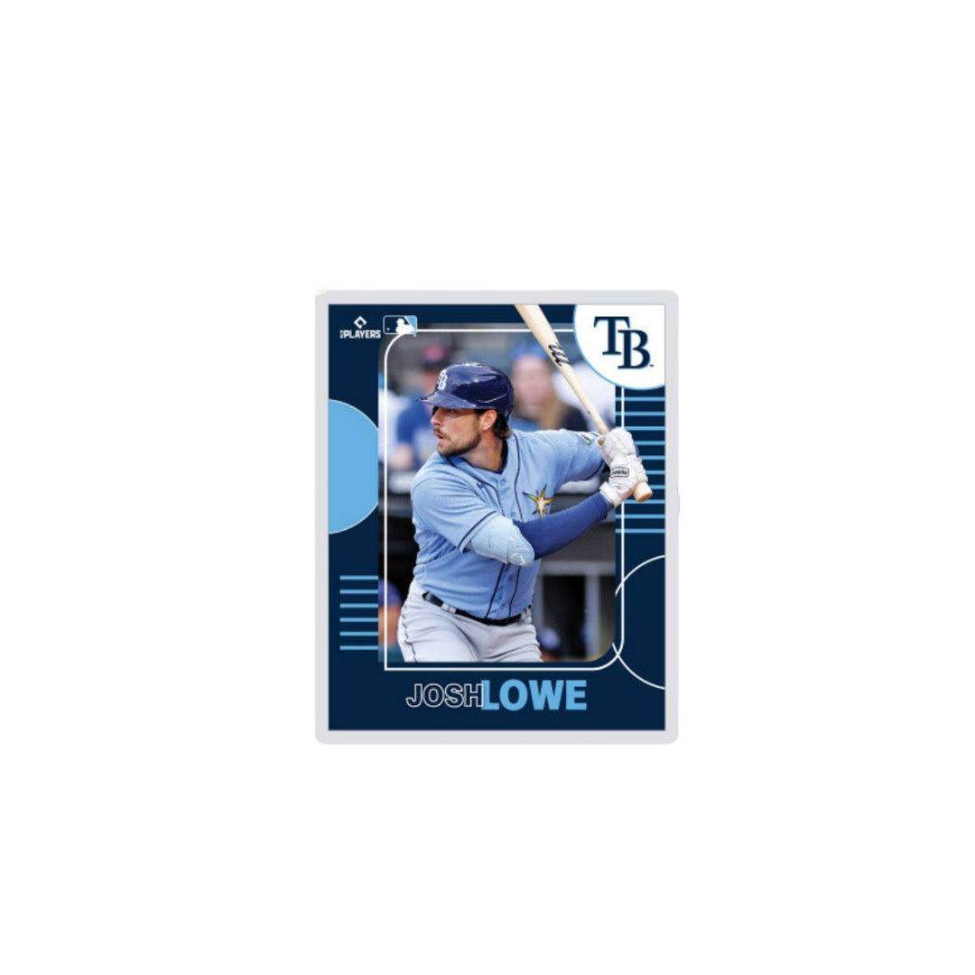 RAYS JOSH LOWE PLAYER COLLECTOR LAPEL PIN - The Bay Republic | Team Store of the Tampa Bay Rays & Rowdies