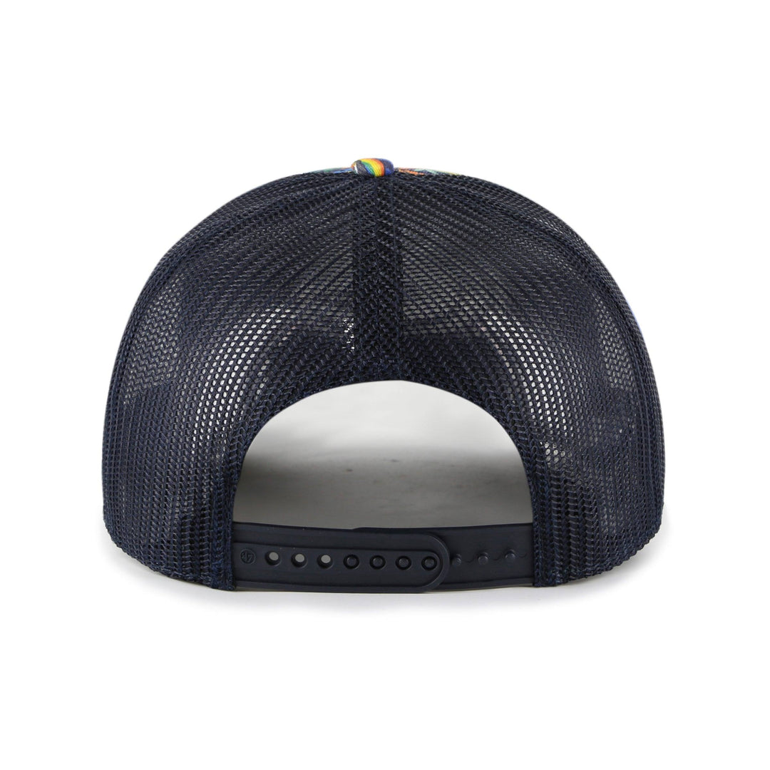 Rays Kids '47 Brand Black Jungle TB Trucker Adjustable Hat - The Bay Republic | Team Store of the Tampa Bay Rays & Rowdies