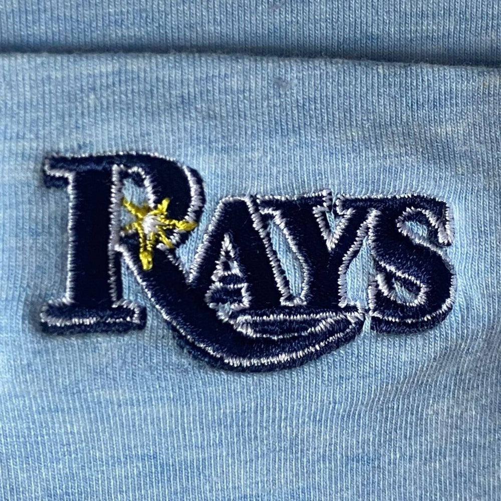 Rays Men's Johnnie O Blue Wordmark Polo Shirt - The Bay Republic | Team Store of the Tampa Bay Rays & Rowdies