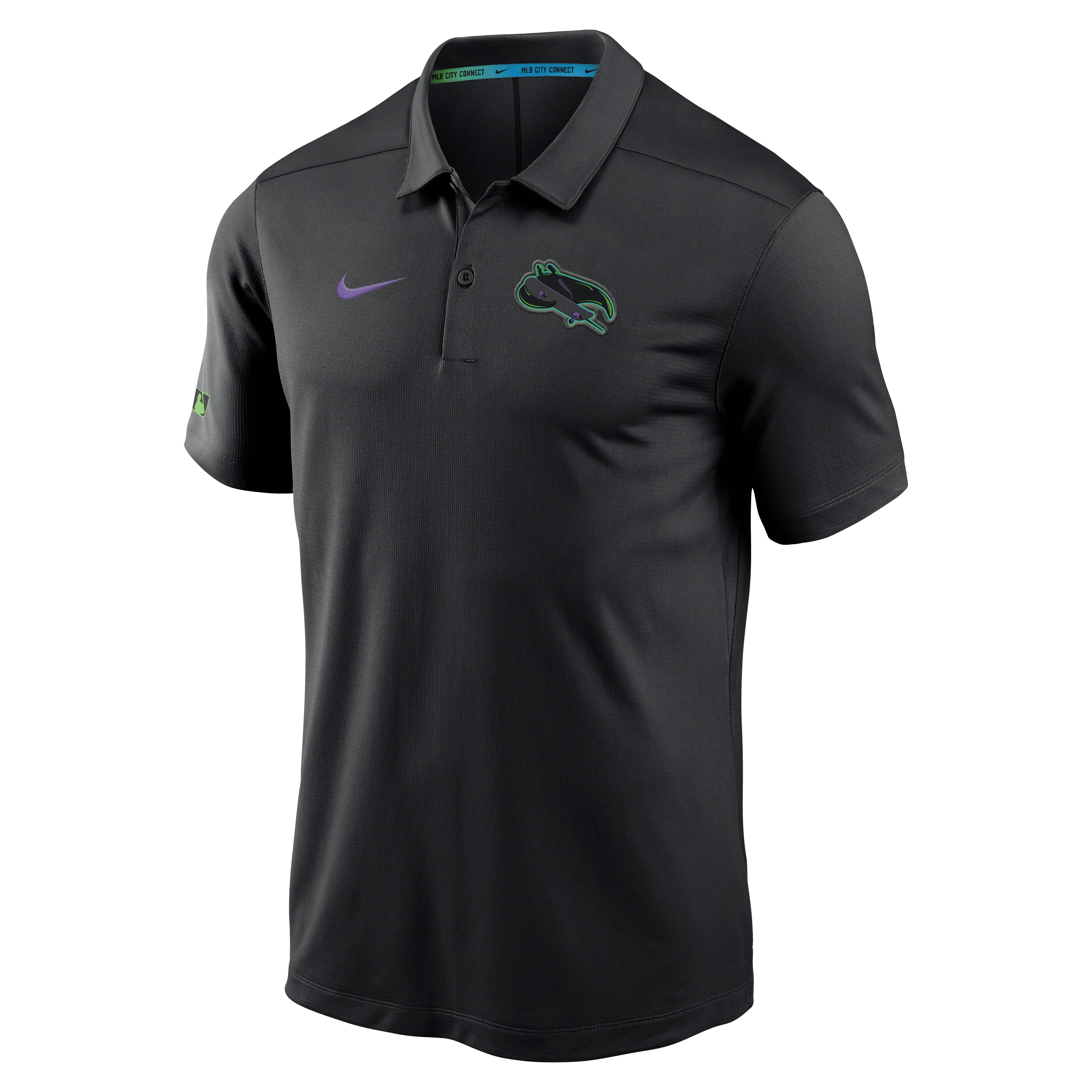 Tampa Bay Rays Men's Nike Black Authentic Collection Polo Shirt | The Bay  Republic