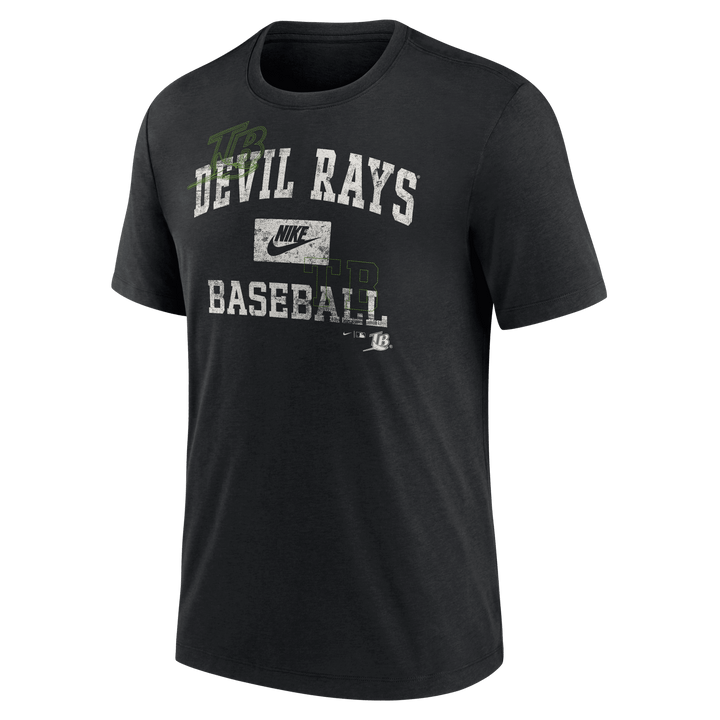 Rays Men's Nike Black Devil Rays Baseball T-Shirt - The Bay Republic | Team Store of the Tampa Bay Rays & Rowdies