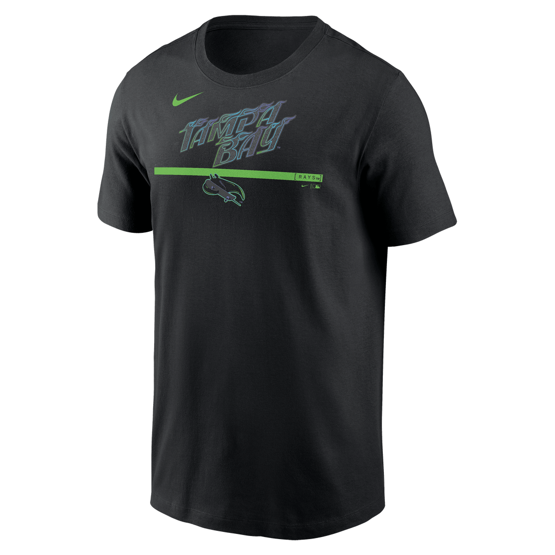 Rays Men's Nike Black Tampa Bay Skateboard City Connect T-Shirt - The Bay Republic | Team Store of the Tampa Bay Rays & Rowdies