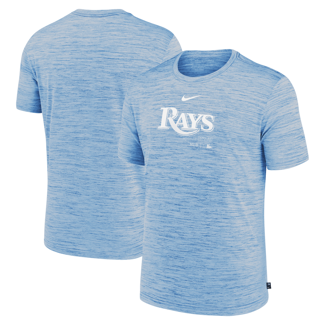 Rays Men's Nike Light Blue 2024 Authentic Collection Practice Dri Fit T-Shirt - The Bay Republic | Team Store of the Tampa Bay Rays & Rowdies