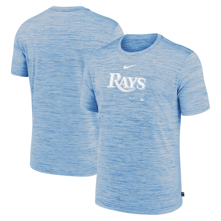 Rays Men's Nike Light Blue 2024 Authentic Collection Practice Dri Fit T-Shirt - The Bay Republic | Team Store of the Tampa Bay Rays & Rowdies