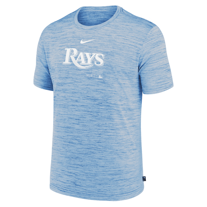 Rays Men's Nike Light Blue 2024 Authentic Collection Practice Dri Fit T-Shirt - The Bay Republic | Team Store of the Tampa Bay Rays & Rowdies