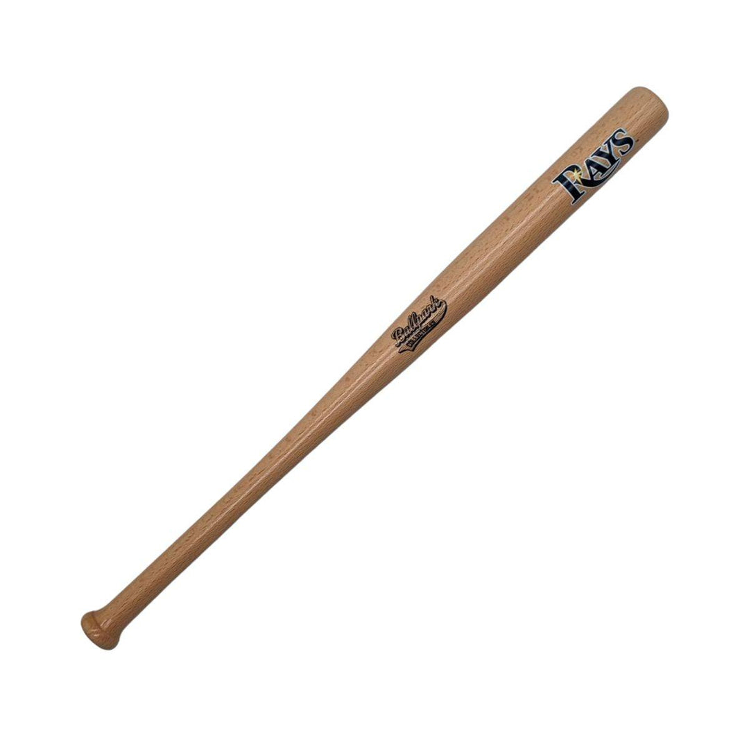 Rays Natural Wordmark 18" Mini Bat - The Bay Republic | Team Store of the Tampa Bay Rays & Rowdies