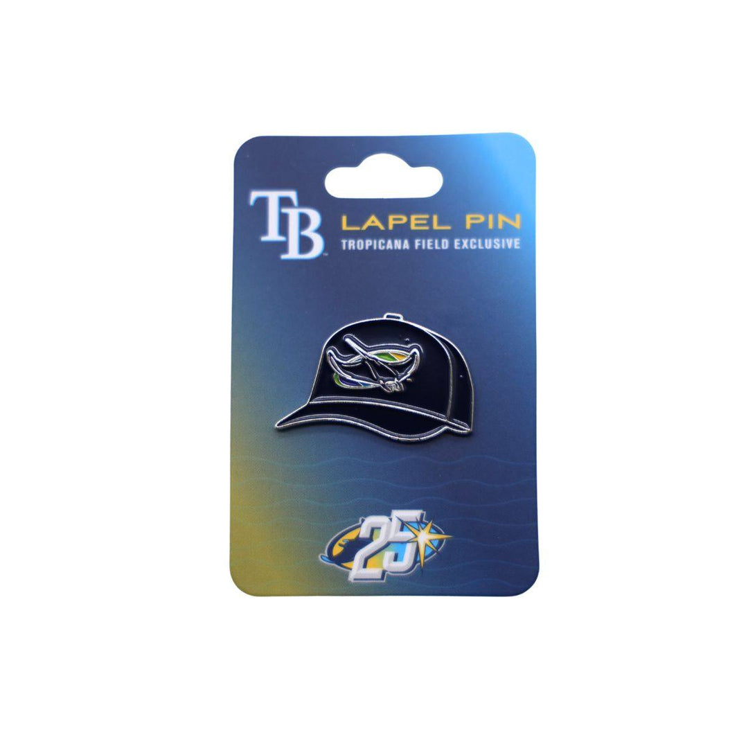 RAYS NAVY DEVIL RAYS ALT CAP LAPEL PIN - The Bay Republic | Team Store of the Tampa Bay Rays & Rowdies