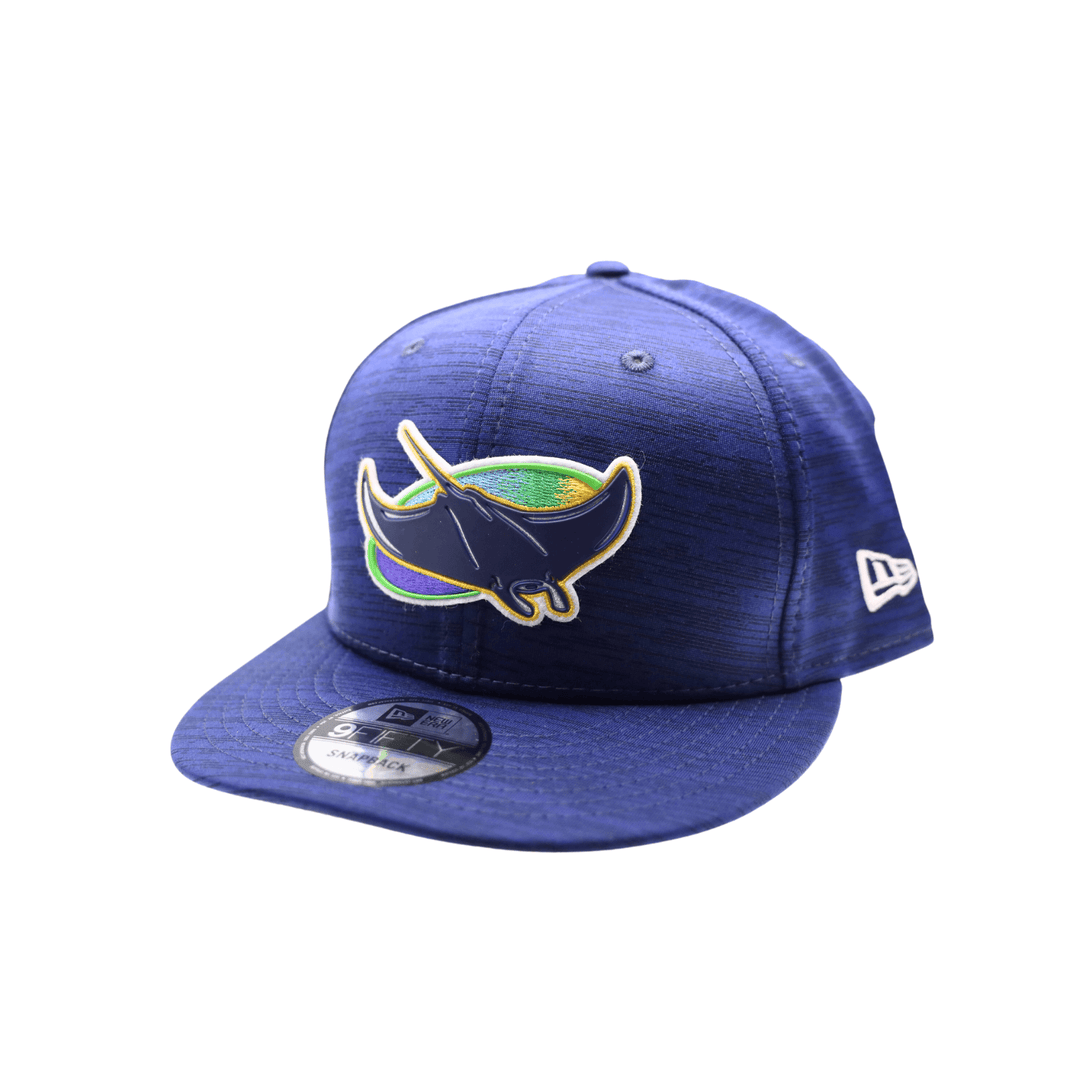 RAYS NAVY DEVIL RAYS CLUB 9FIFTY SNAPBACK HAT - The Bay Republic | Team Store of the Tampa Bay Rays & Rowdies