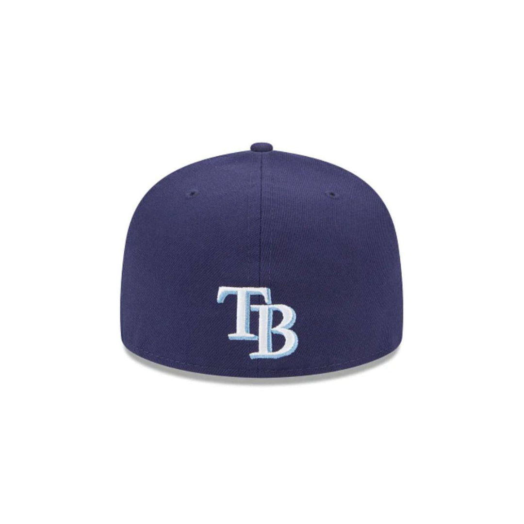RAYS NAVY FAIRWAY SCRIPT TB 59FIFTY NEW ERA FITTED HAT - The Bay Republic | Team Store of the Tampa Bay Rays & Rowdies
