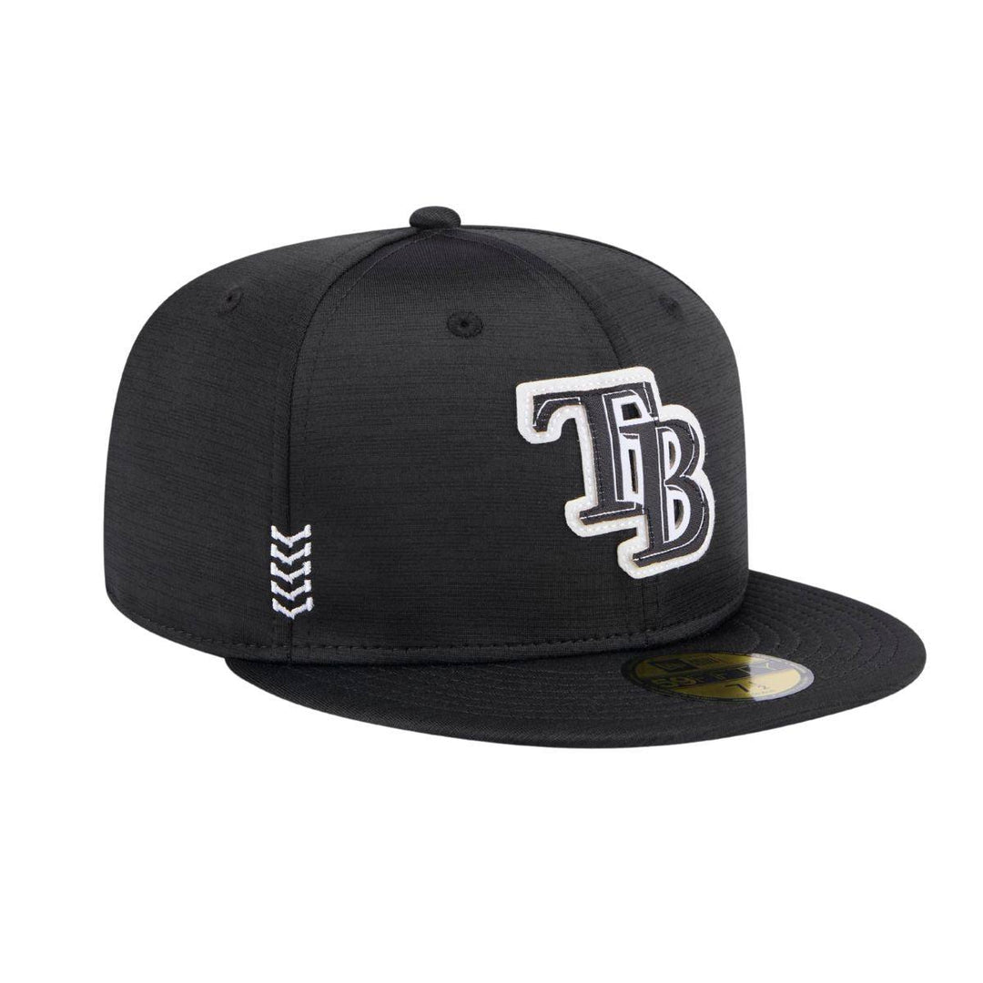 Rays New Era Black 2024 TB Clubhouse 59Fifty Fitted Hat - The Bay Republic | Team Store of the Tampa Bay Rays & Rowdies