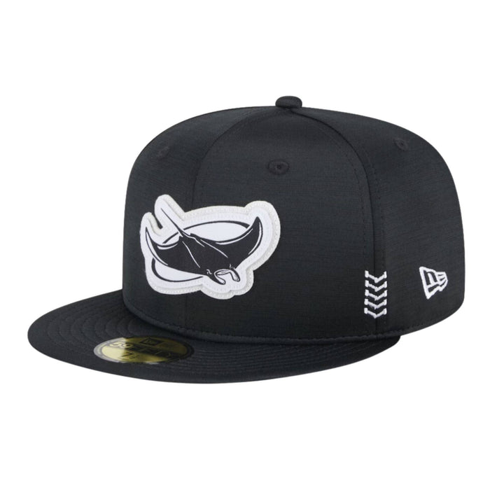 Rays New Era Black Alt 2024 Clubhouse 59Fifty Fitted Hat - The Bay Republic | Team Store of the Tampa Bay Rays & Rowdies