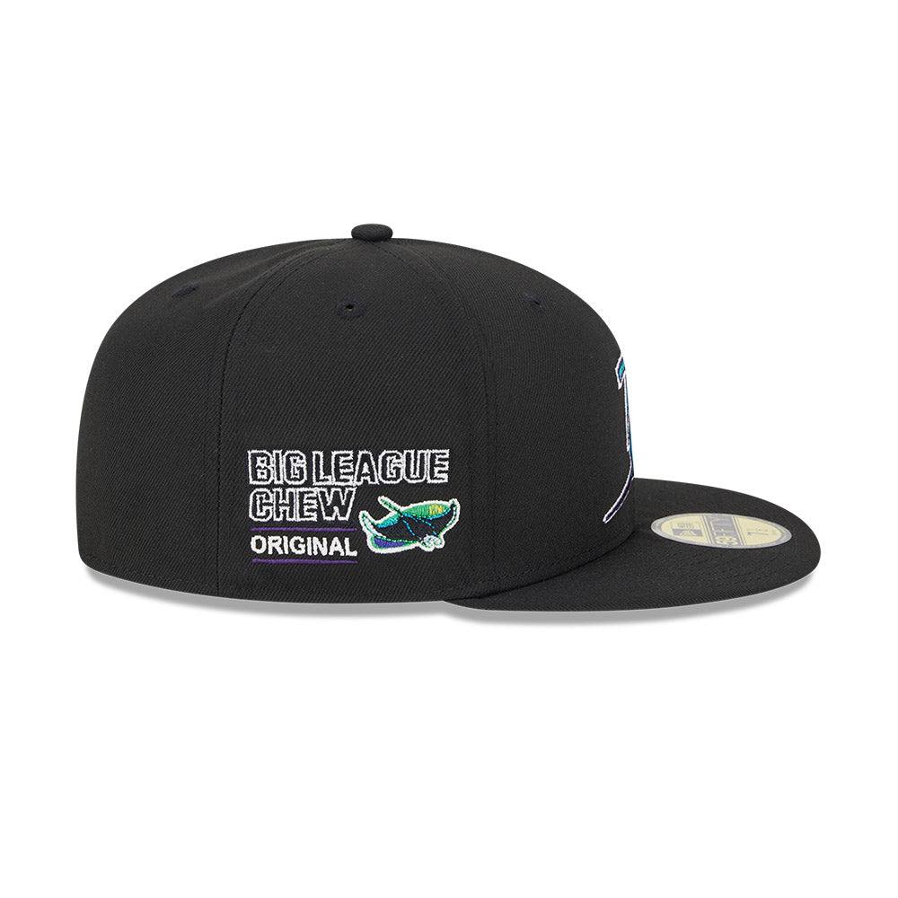 Rays New Era Black Big League Chew Original Devil Rays Coop 59Fifty Fitted Hat - The Bay Republic | Team Store of the Tampa Bay Rays & Rowdies