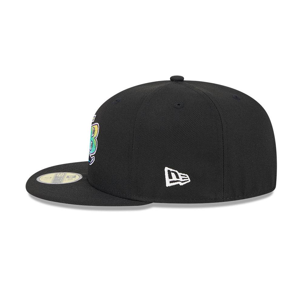 Rays New Era Black Big League Chew Original Devil Rays Coop 59Fifty Fitted Hat - The Bay Republic | Team Store of the Tampa Bay Rays & Rowdies