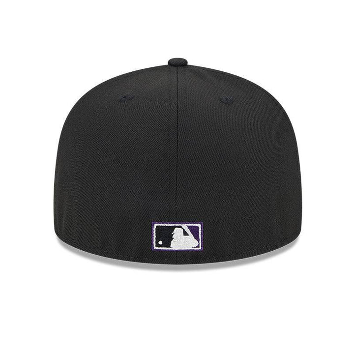 Rays New Era TB Coop Black 59Fifty Fitted Hat