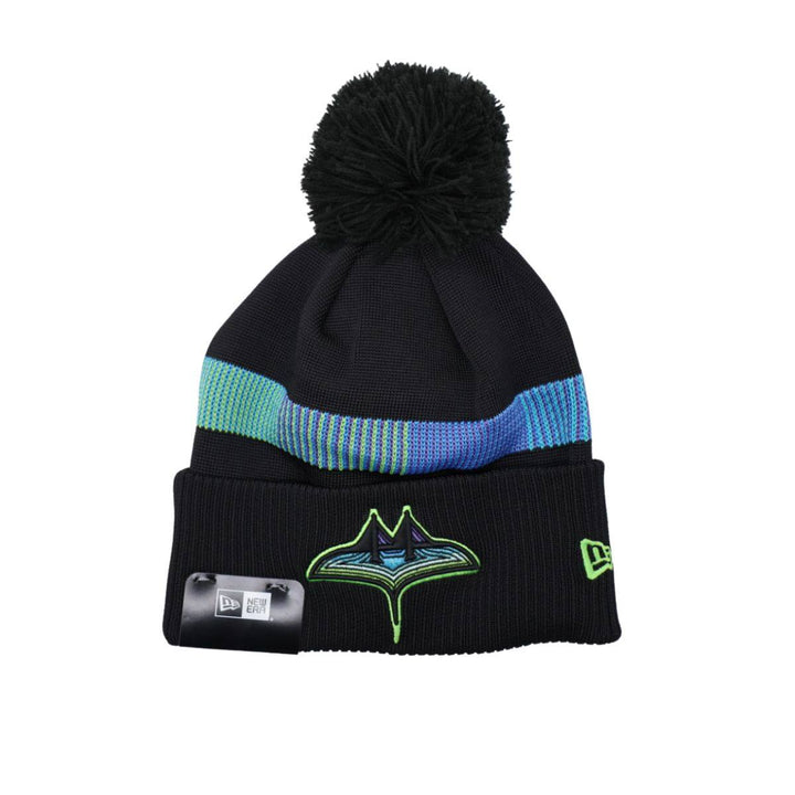 Rays New Era Black Gradient Skyway City Connect Burst Knit Hat - The Bay Republic | Team Store of the Tampa Bay Rays & Rowdies