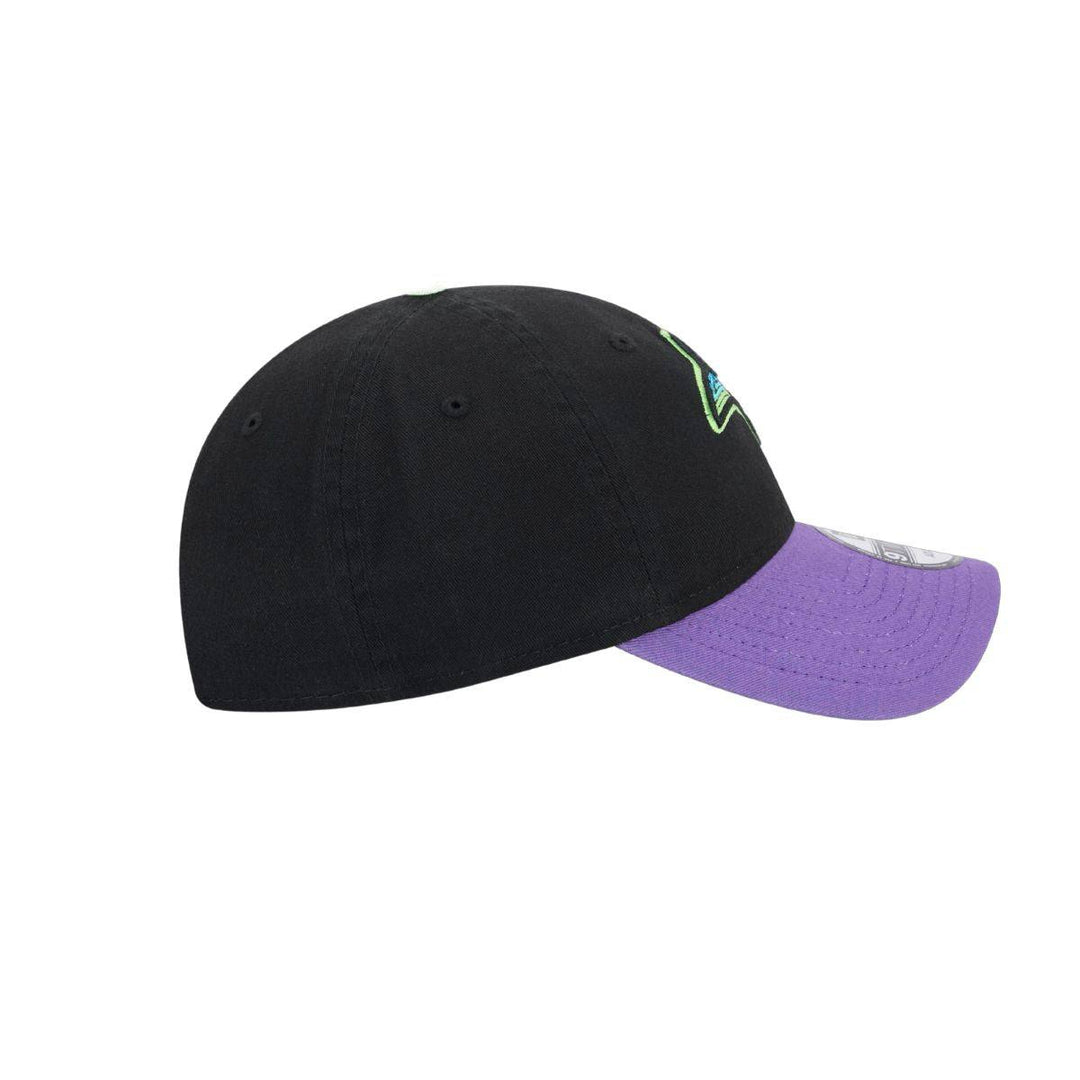 Rays New Era Black Purple City Connect 9Twenty Adjustable Hat - The Bay Republic | Team Store of the Tampa Bay Rays & Rowdies