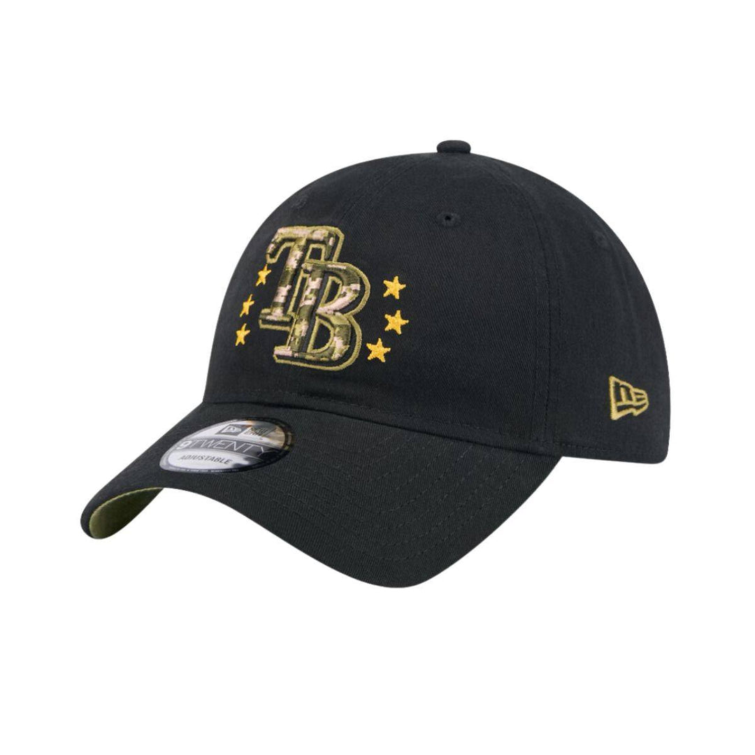 Rays New Era Green 2024 Armed Forces 9Twenty Adjustable Hat - The Bay Republic | Team Store of the Tampa Bay Rays & Rowdies