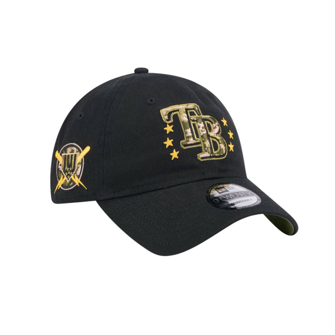 Rays New Era Green 2024 Armed Forces 9Twenty Adjustable Hat - The Bay Republic | Team Store of the Tampa Bay Rays & Rowdies