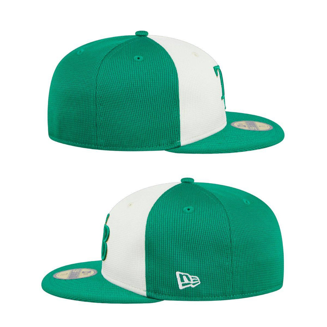 Rays New Era Green White 2024 St. Patrick's Day On-Field 59Fifty Fitted Hat - The Bay Republic | Team Store of the Tampa Bay Rays & Rowdies