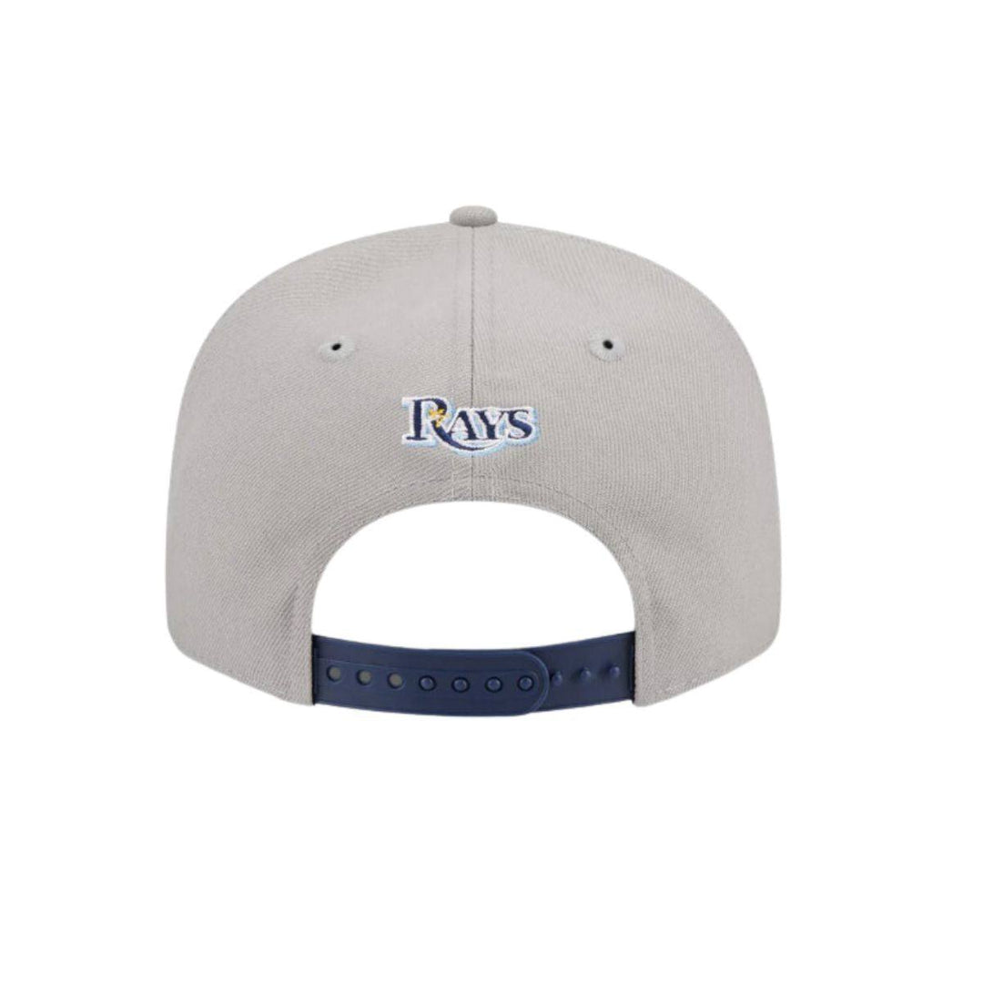 Rays New Era Grey & Navy Band 9Fifty Snapback Hat - The Bay Republic | Team Store of the Tampa Bay Rays & Rowdies