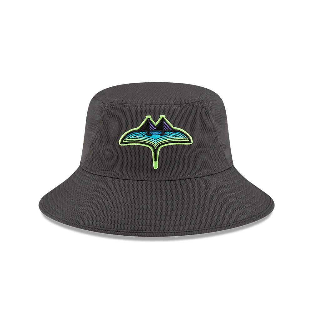 Sky Rays Cap Tampa Bay Rays New Era Grey City Connect Skyray Bucket Hat | The Bay ...