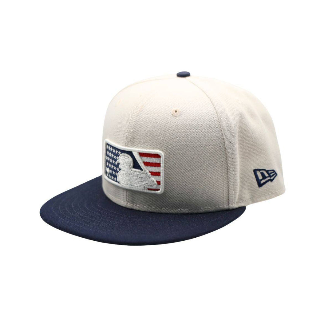 Rays New Era Khaki Navy 2024 MLB Umpire Fourth of July 59Fifty Fitted Hat - The Bay Republic | Team Store of the Tampa Bay Rays & Rowdies