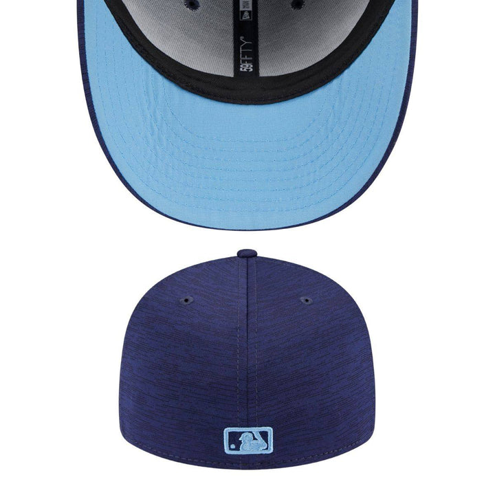 Rays New Era Navy 2024 Alt Clubhouse On-Field Low Profile 59Fifty Fitted Hat - The Bay Republic | Team Store of the Tampa Bay Rays & Rowdies