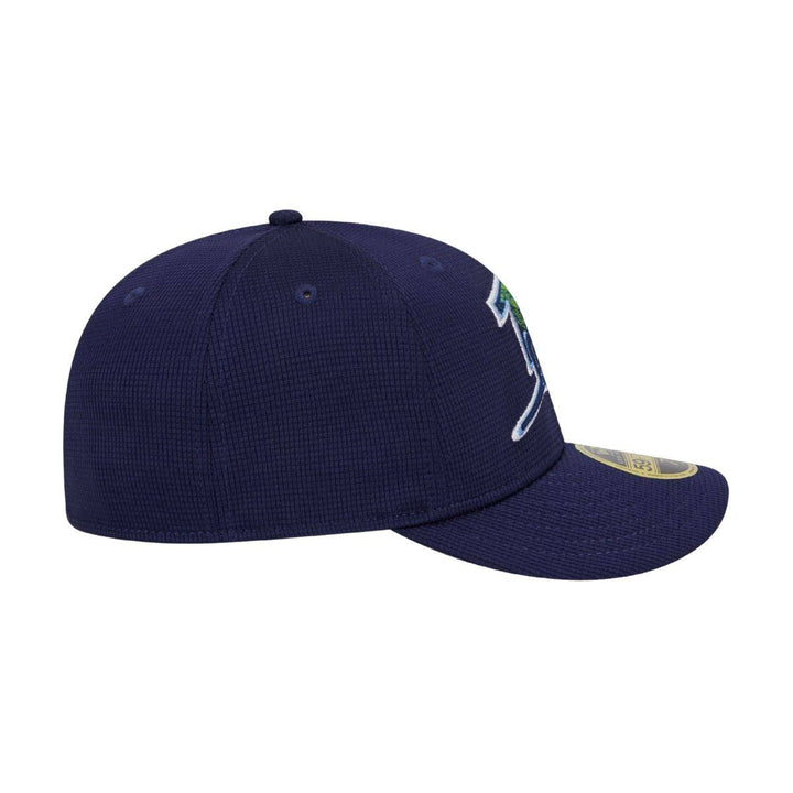 Rays New Era Navy 2024 Batting Practice On-Field Low Profile 59Fifty Fitted Hat - The Bay Republic | Team Store of the Tampa Bay Rays & Rowdies