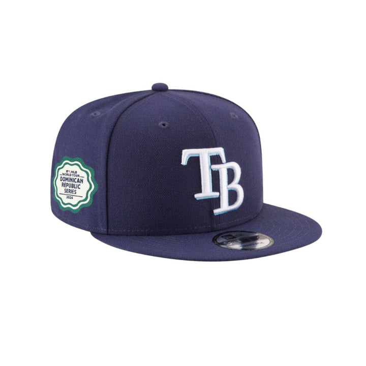 Rays New Era Navy 2024 MLB World Tour Dominican Republic Series 9Fifty Snapback Hat - The Bay Republic | Team Store of the Tampa Bay Rays & Rowdies