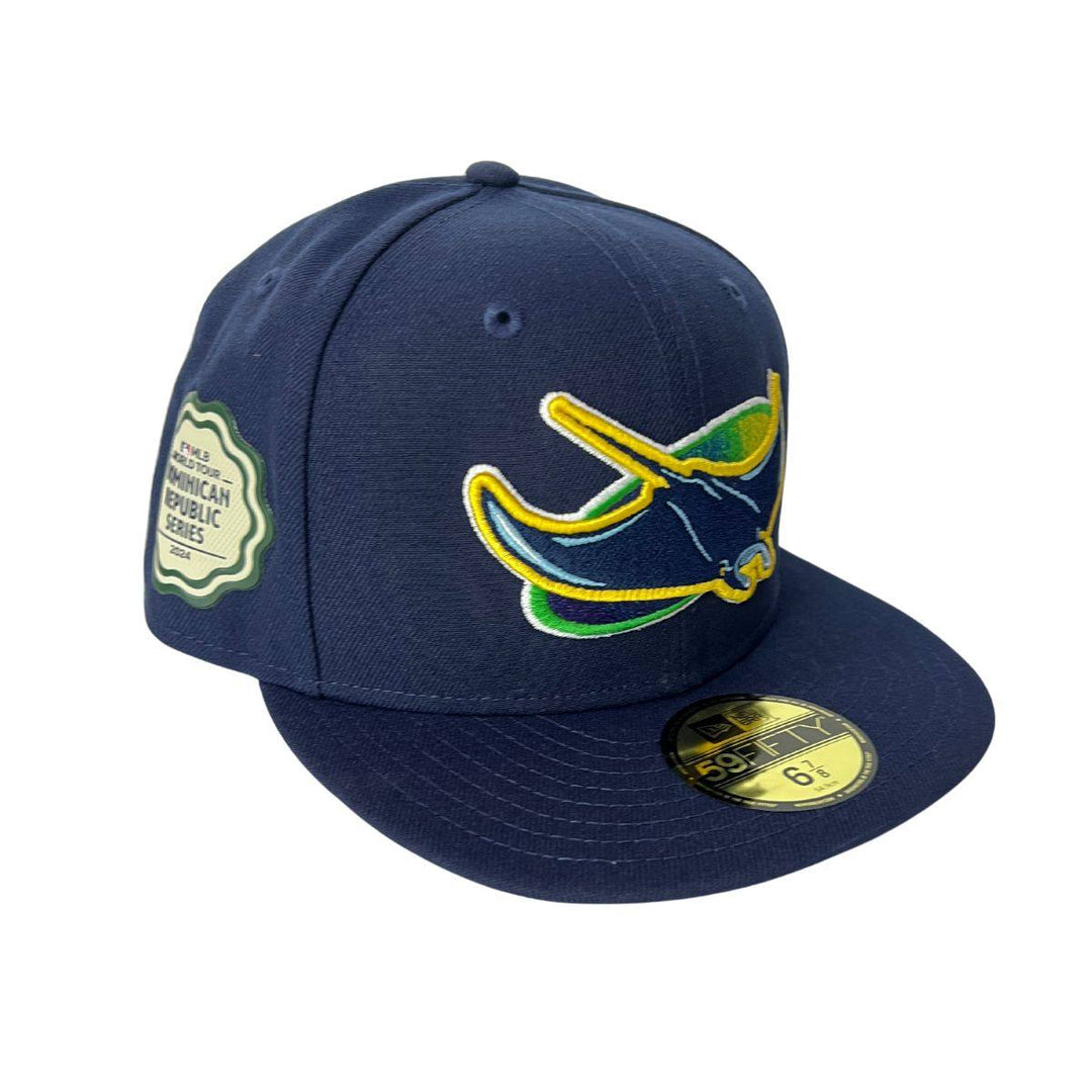 Rays New Era Navy Alt MLB World Tour Dominican Republic 59Fifty Fitted Hat - The Bay Republic | Team Store of the Tampa Bay Rays & Rowdies