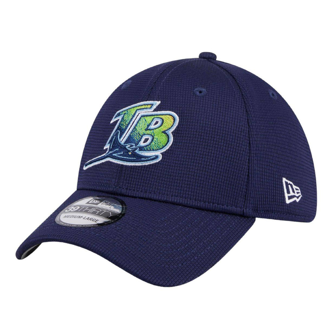 Rays New Era Navy Batting Practice 39Thirty Flex Fit Hat - The Bay Republic | Team Store of the Tampa Bay Rays & Rowdies