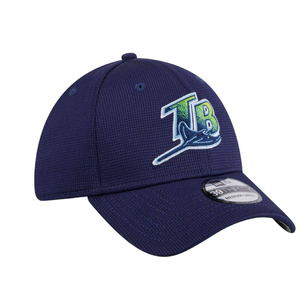 Rays New Era Navy Batting Practice 39Thirty Flex Fit Hat - The Bay Republic | Team Store of the Tampa Bay Rays & Rowdies