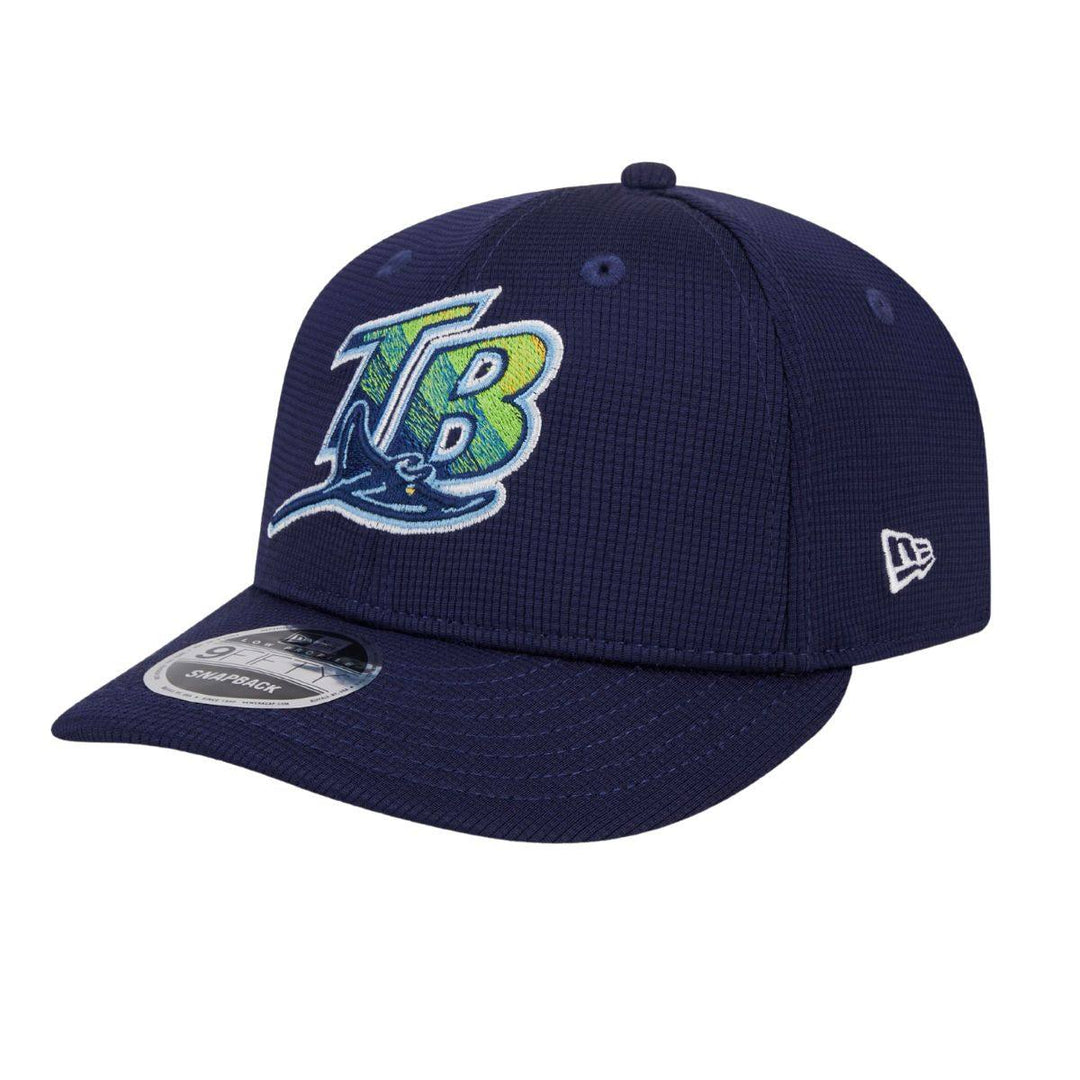 Rays New Era Navy Batting Practice On-Field Low Profile 9Fifty Snapback Hat - The Bay Republic | Team Store of the Tampa Bay Rays & Rowdies