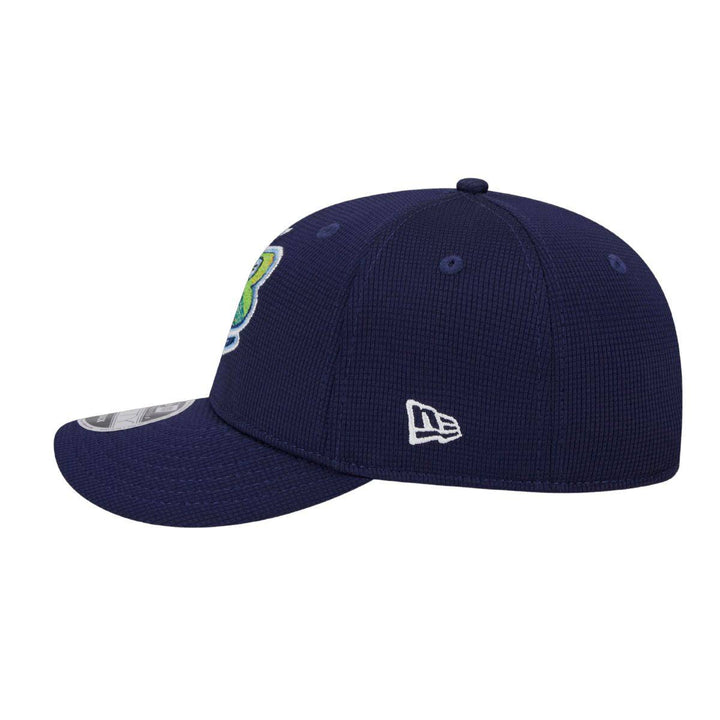 Rays New Era Navy Batting Practice On-Field Low Profile 9Fifty Snapback Hat - The Bay Republic | Team Store of the Tampa Bay Rays & Rowdies