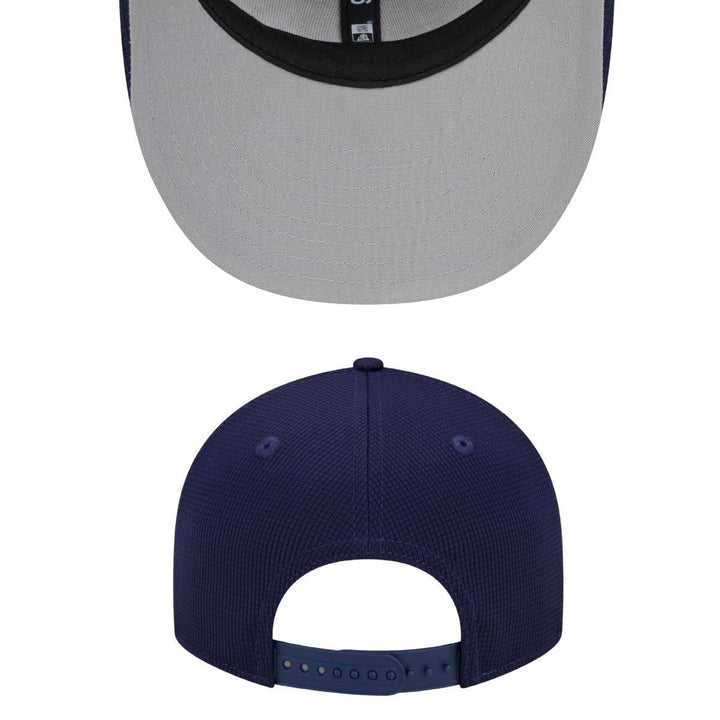 Rays New Era Navy Batting Practice On-Field Low Profile 9Fifty Snapback Hat - The Bay Republic | Team Store of the Tampa Bay Rays & Rowdies