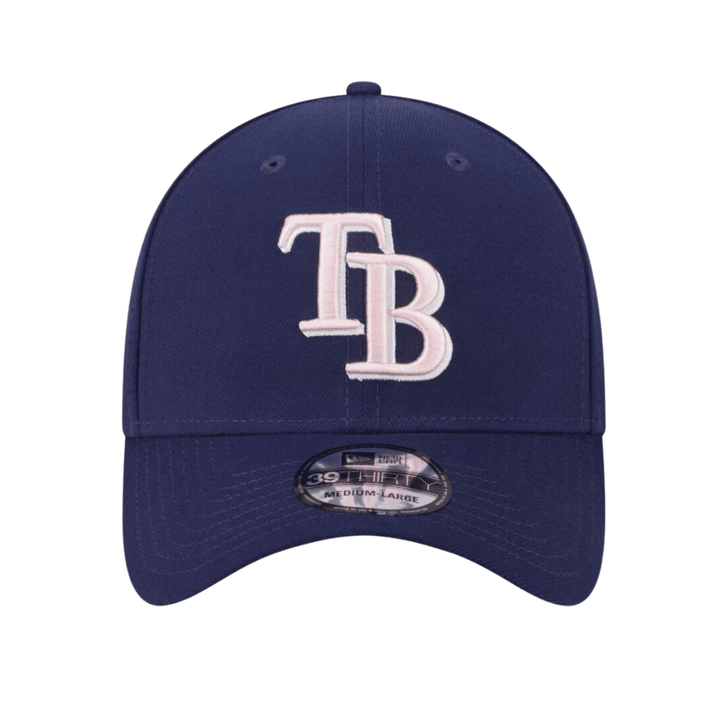 Rays New Era Navy Blue 2024 Mother's Day 39Thirty Flex Fit Hat - The Bay Republic | Team Store of the Tampa Bay Rays & Rowdies