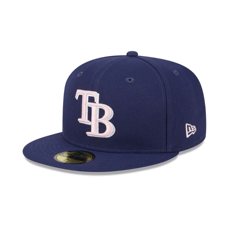 Rays New Era Navy Blue 2024 Mother's Day 59Fifty Fitted Hat - The Bay Republic | Team Store of the Tampa Bay Rays & Rowdies