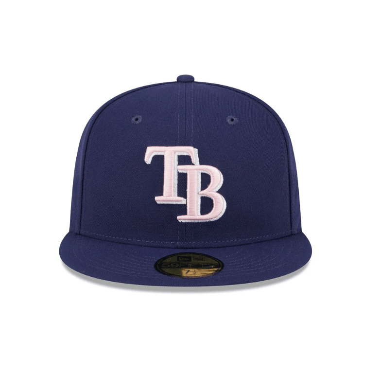 Rays New Era Navy Blue 2024 Mother's Day 59Fifty Fitted Hat - The Bay Republic | Team Store of the Tampa Bay Rays & Rowdies